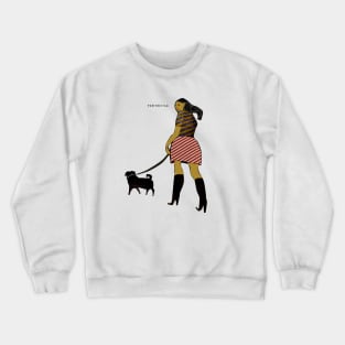 Dog walker : Crewneck Sweatshirt